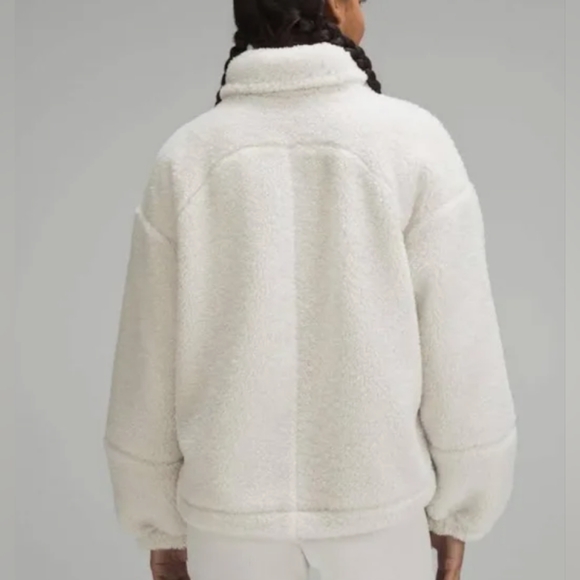 Lululemon Cinchable Fleece Sherpa Jacket - Picture 3 of 4